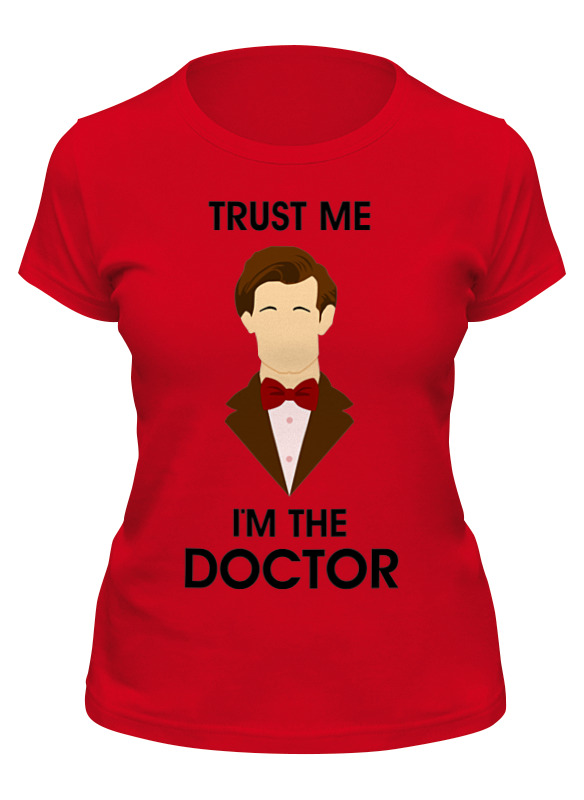 

Футболка женская Printio Doctor who красная XL, Красный, Doctor who