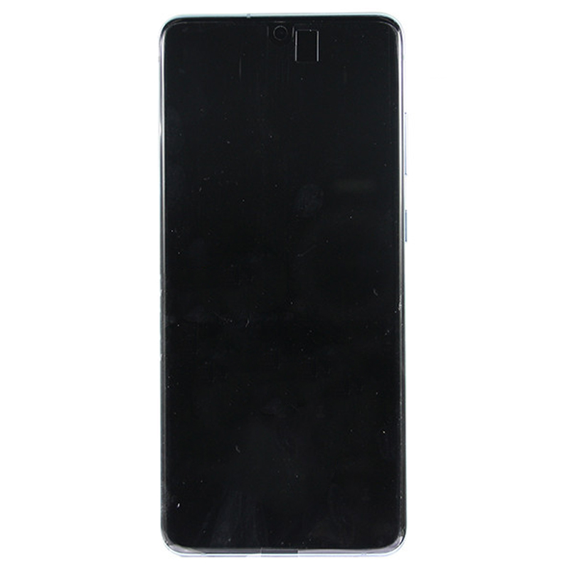 Дисплей BaseMarket для Samsung Galaxy S20 Plus модуль с рамкой и тачскрином (синий) OEM