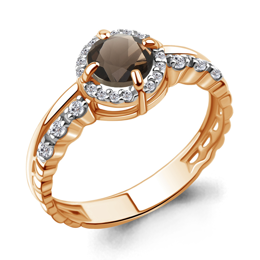 

Кольцо из серебра р. 17,5 AQUAMARINE 6449201А_925_з, 6449201А_925_з