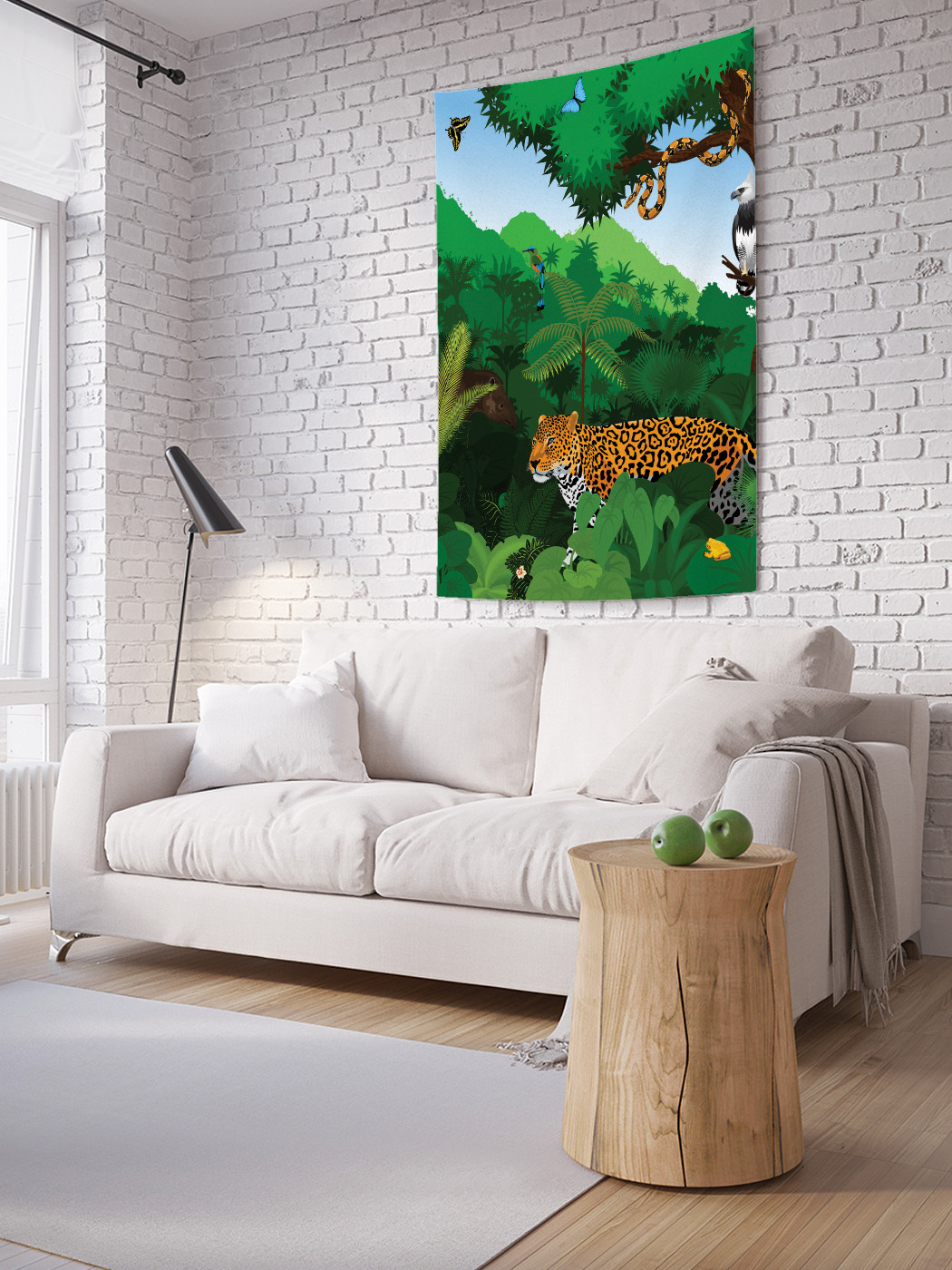 

Вертикальное фотопанно на стену JoyArty Дикий мир 150x200 см, Дикий мир