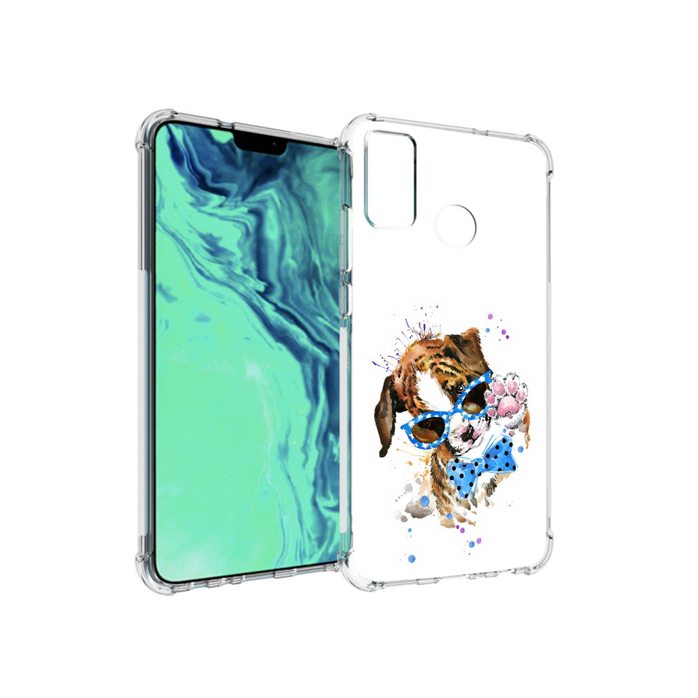 

Чехол MyPads Tocco для Huawei 9X Lite лапочка, Прозрачный, Tocco