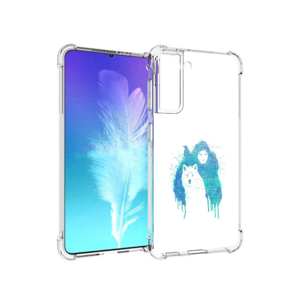 

Чехол MyPads Tocco для Samsung Galaxy S21 джон сноу (PT157088.510.323), Прозрачный, Tocco