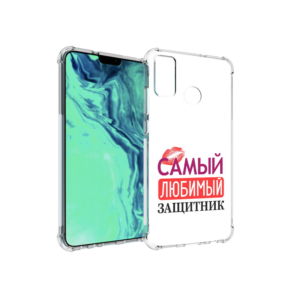 

Чехол MyPads Tocco для Huawei 9X Lite любимый защитник, Прозрачный, Tocco