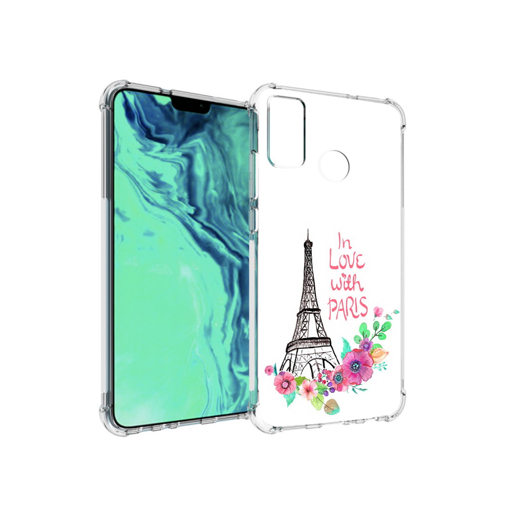 

Чехол MyPads Tocco для Huawei 9X Lite любимый париж, Прозрачный, Tocco