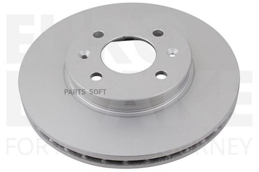 Тормозной диск EUROBRAKE передний вентилируемый 256X22 5 отверстий 5815313537