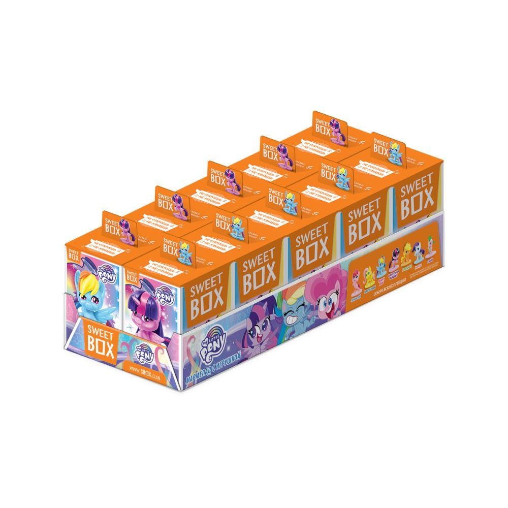 фото Свитбокс my little pony чиби мармелад с игрушкой в коробочке 10 шт. sweet box