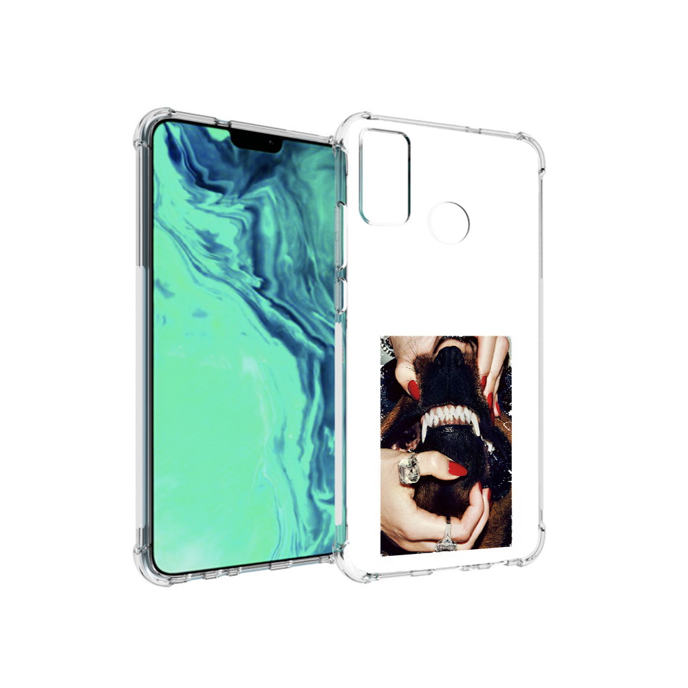 

Чехол MyPads Tocco для Huawei 9X Lite маникюр, Прозрачный, Tocco