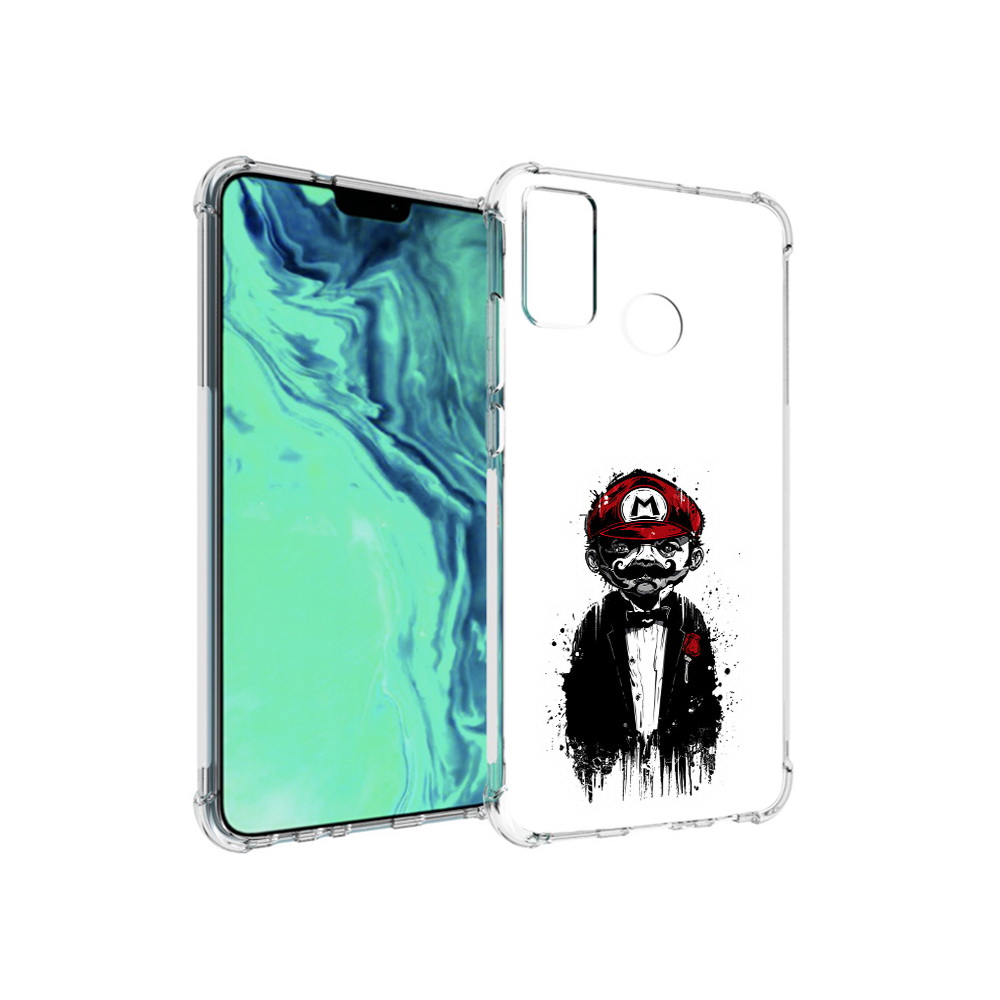 

Чехол MyPads Tocco для Huawei 9X Lite марио, Прозрачный, Tocco