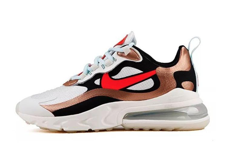 

Кроссовки унисекс Nike Air Max 270 React белые 37.5 EU, Белый, Air Max 270 React