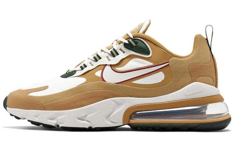 

Кроссовки унисекс Nike Air Max 270 React Reggae коричневые 39 EU, Коричневый, Air Max 270 React Reggae