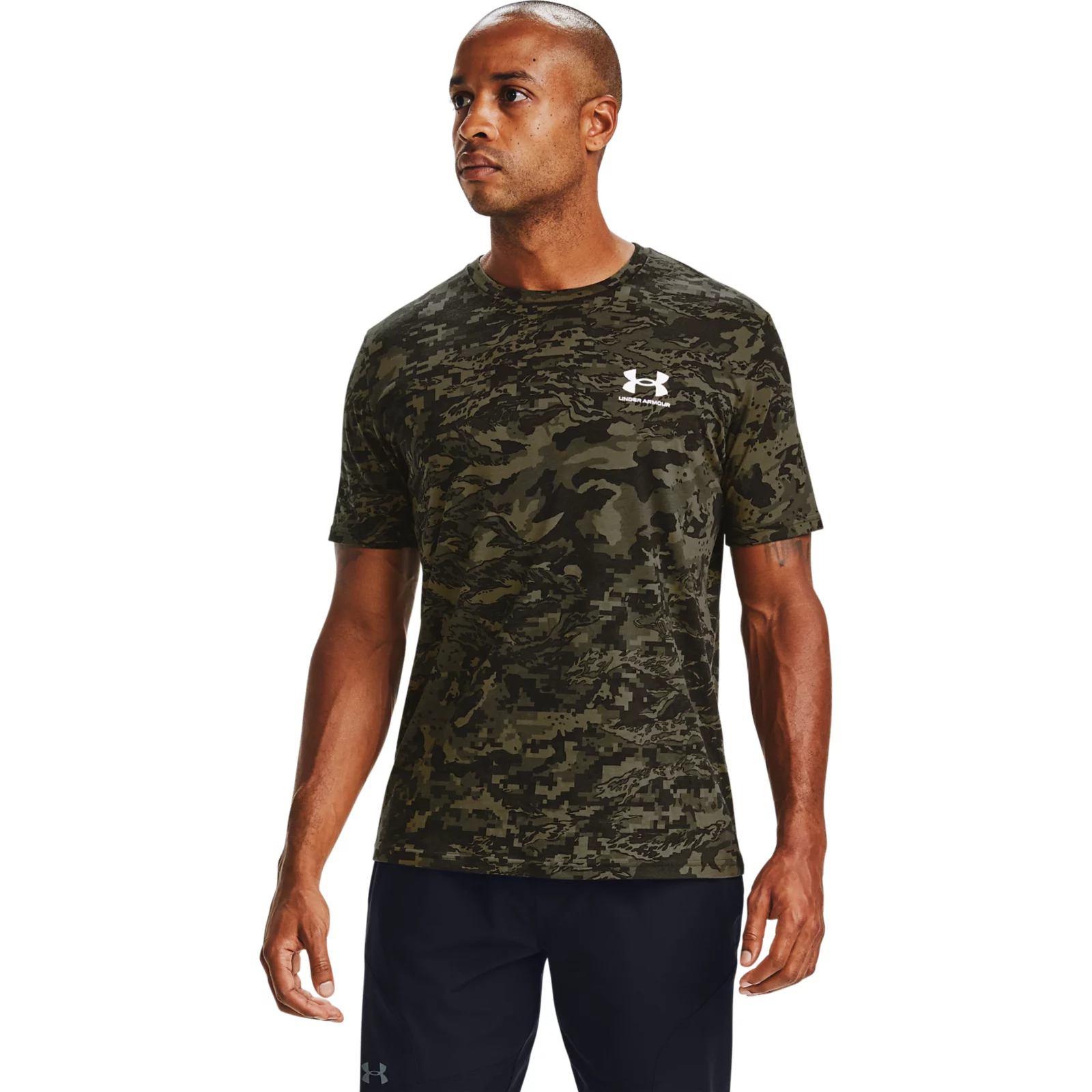 фото Футболка мужская under armour 1357727 черная xs