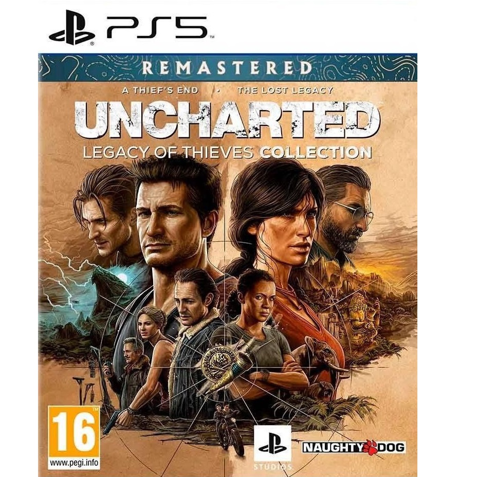 Игра UNCHARTED: Legacy of Thieves Collection для PS5