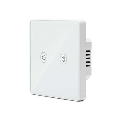 фото Умный выключатель owler smart switch 2 сенсорный, двухкнопочный, wi-fi, работает с алисой