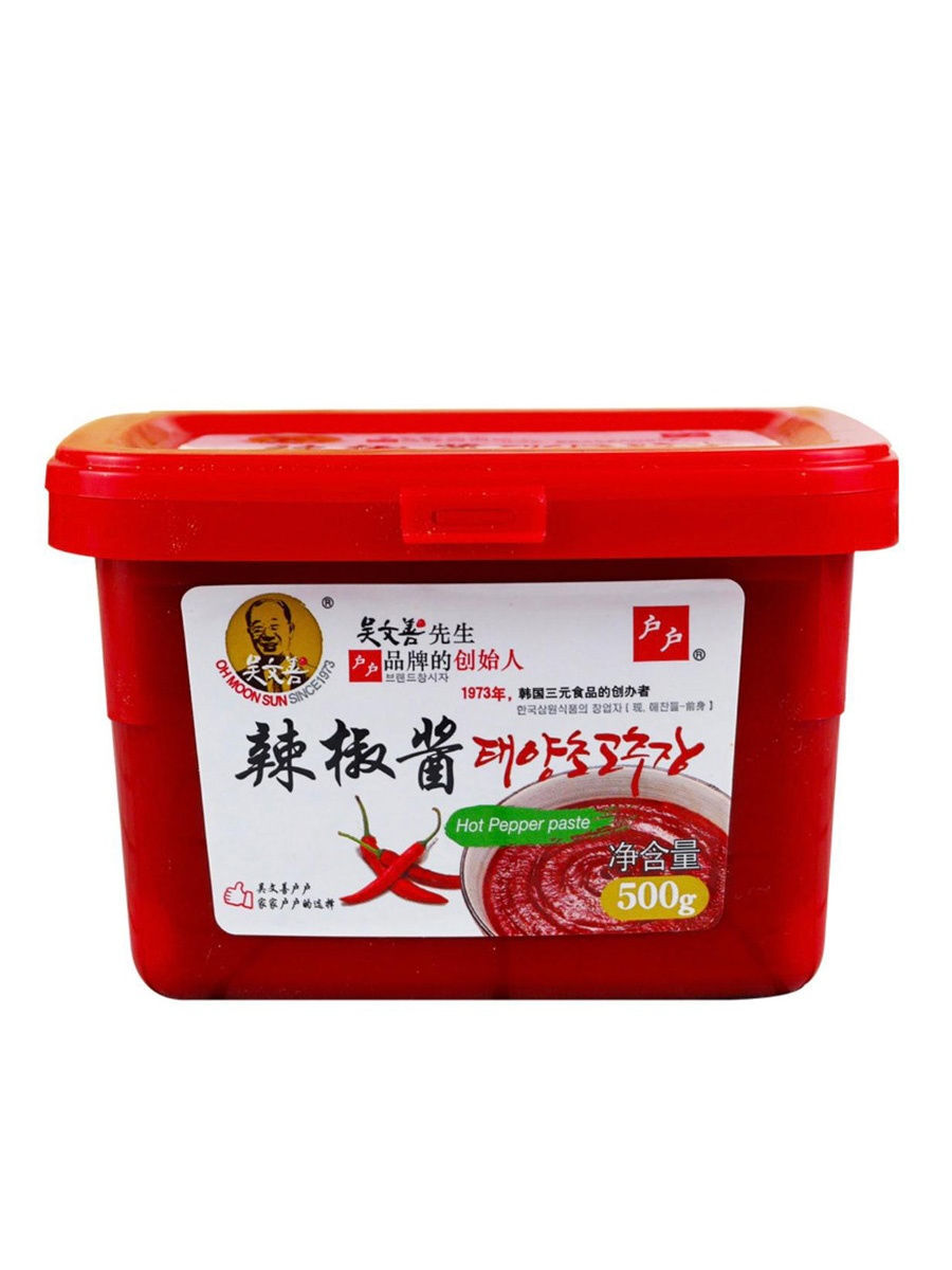 

Соевая паста Кочудян Oh Moon Sun Gochujang Red Hot Paste 500 г