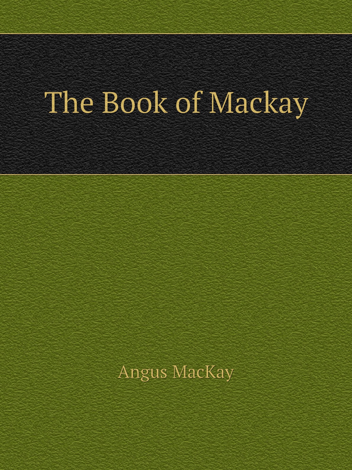 

The Book of Mackay