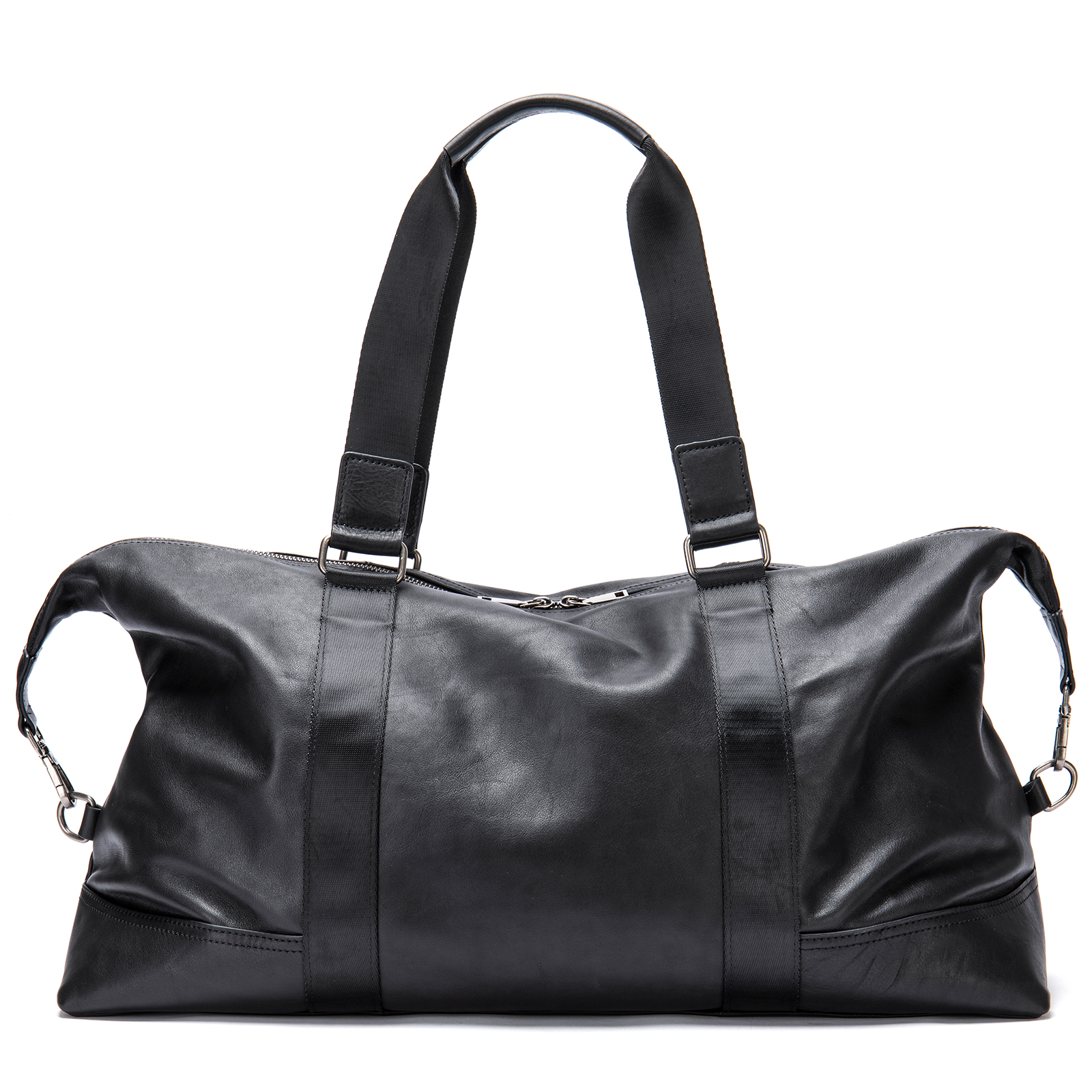 Дорожная сумка мужская FAUSTINI 4018 черная, 31х52х19 см