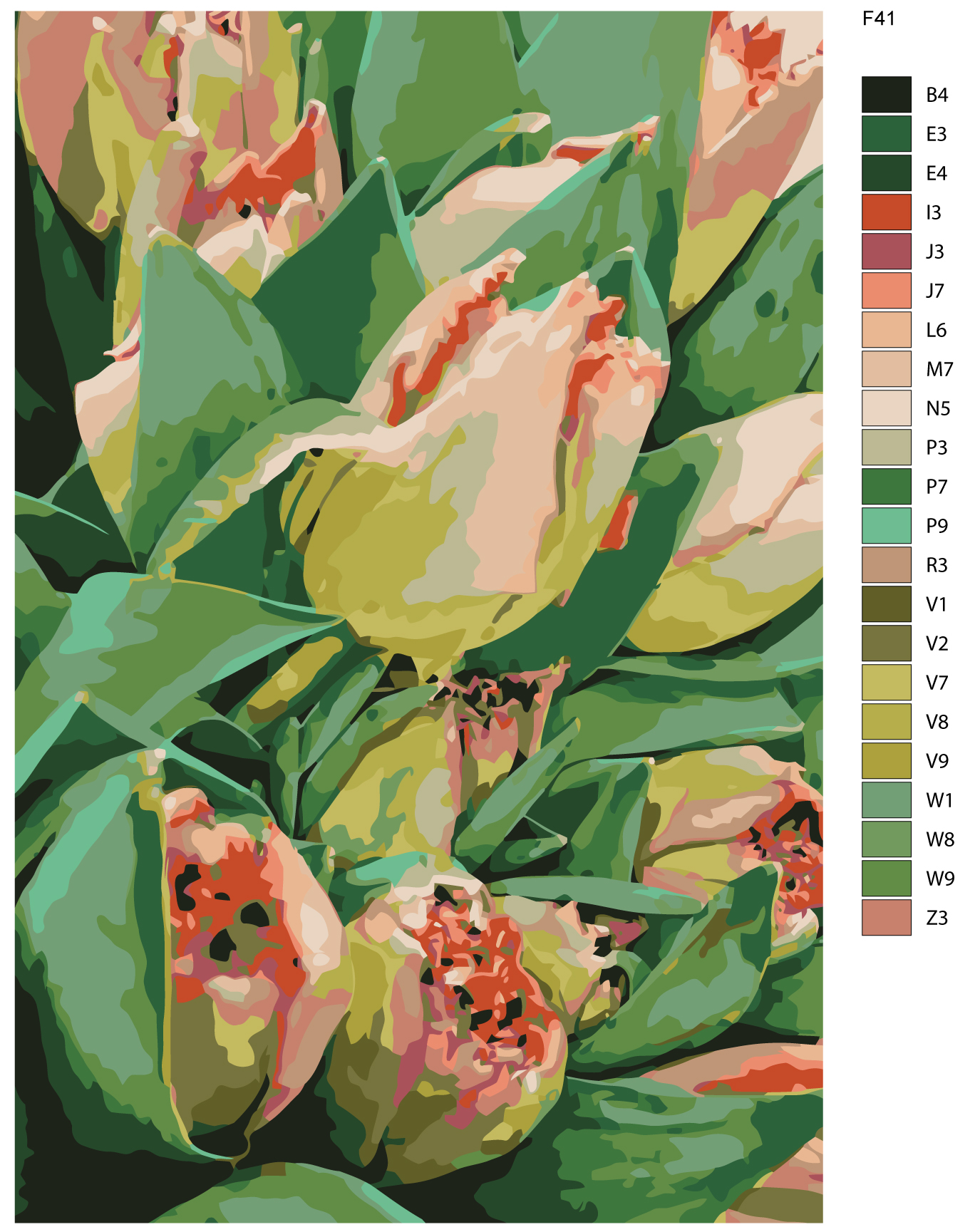 

Картина по номерам, Живопись по номерам, 48 x 72, F41, F41