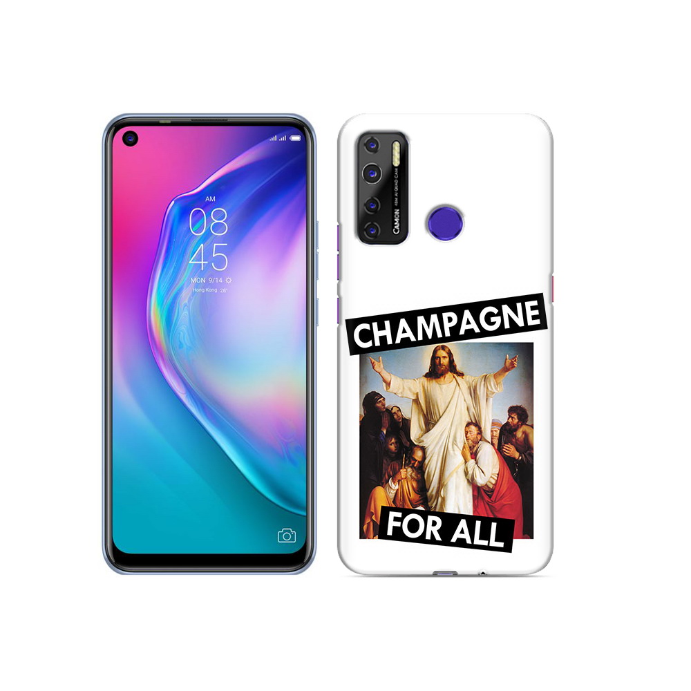 

Чехол MyPads Tocco для Tecno Camon 15 шампанское, Прозрачный, Tocco