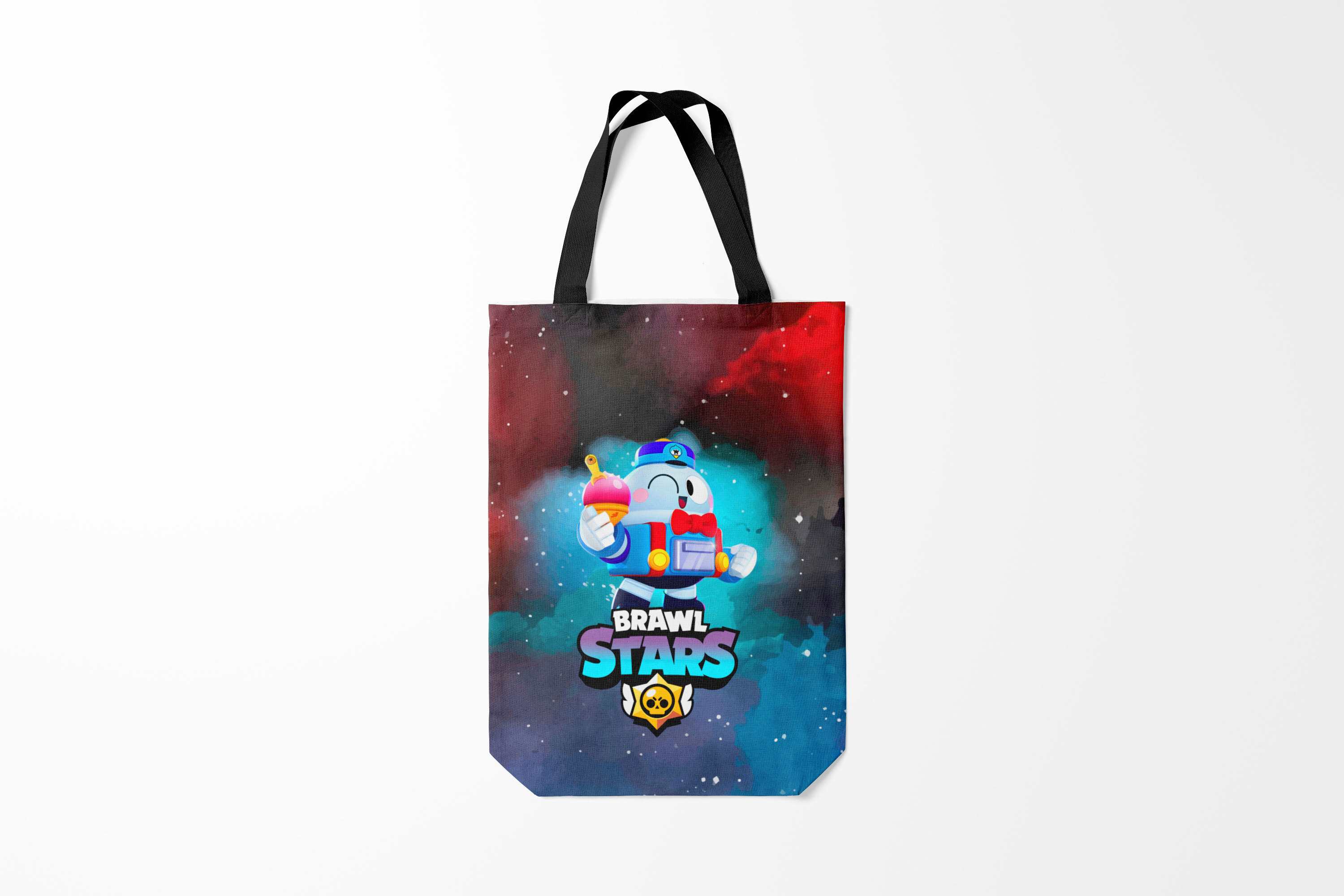 

Сумка шoппер унисекс Burnettie Brawl Stars LOU.,, Brawl Stars LOU.