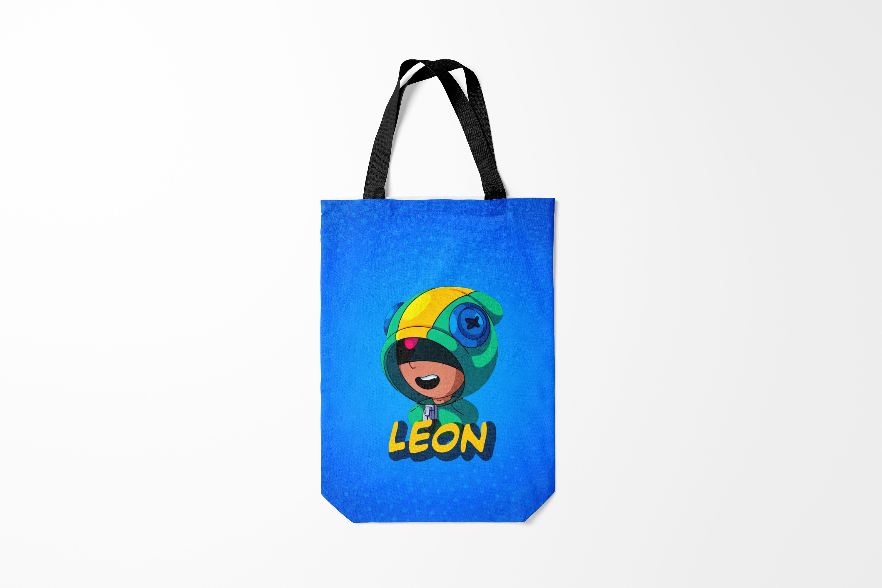 

Сумка шoппер унисекс Burnettie Brawl Stars LEON,, Brawl Stars LEON