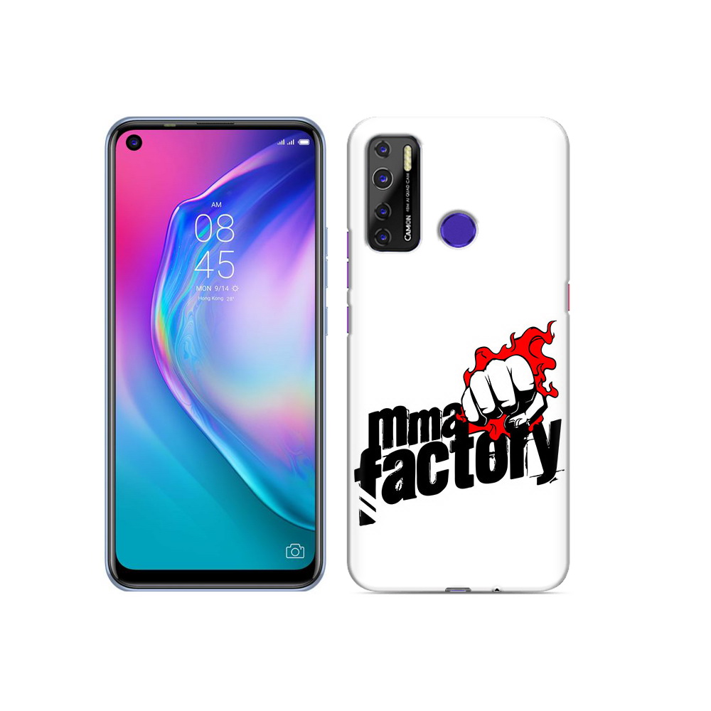 

Чехол MyPads Tocco для Tecno Camon 15 Единоборства ММА, Прозрачный, Tocco