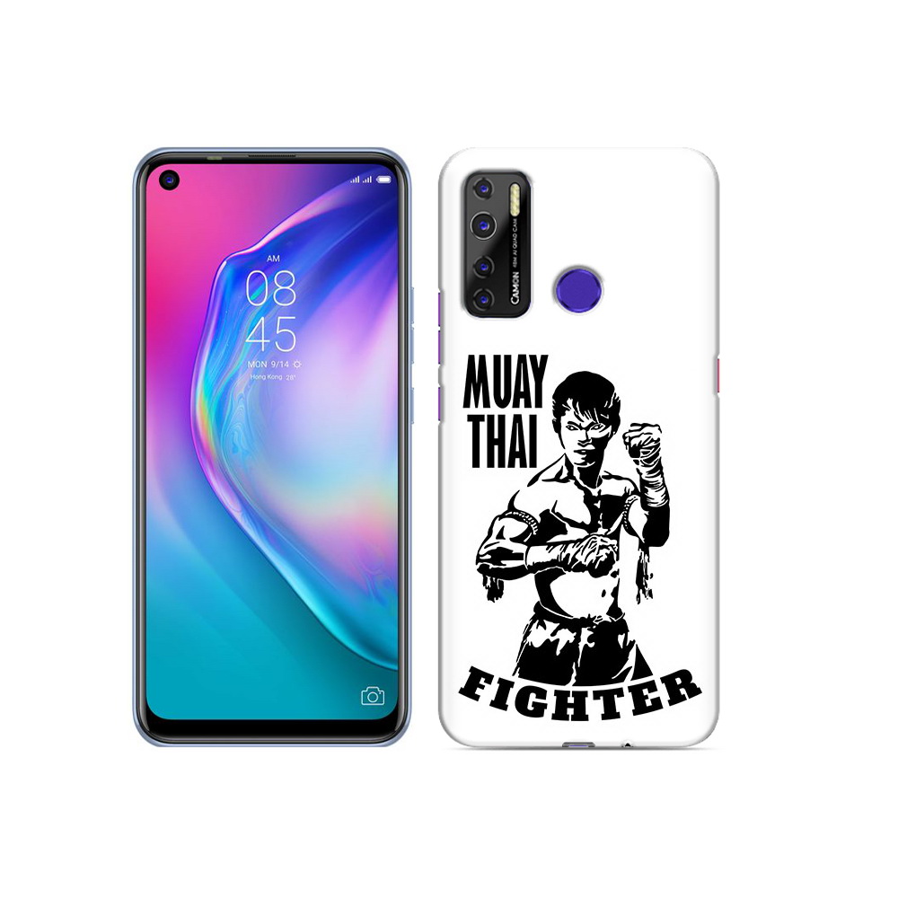 

Чехол MyPads Tocco для Tecno Camon 15 Единоборства муайтай, Прозрачный, Tocco