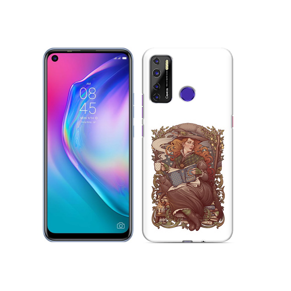 

Чехол MyPads Tocco для Tecno Camon 15 Женские_126, Прозрачный, Tocco