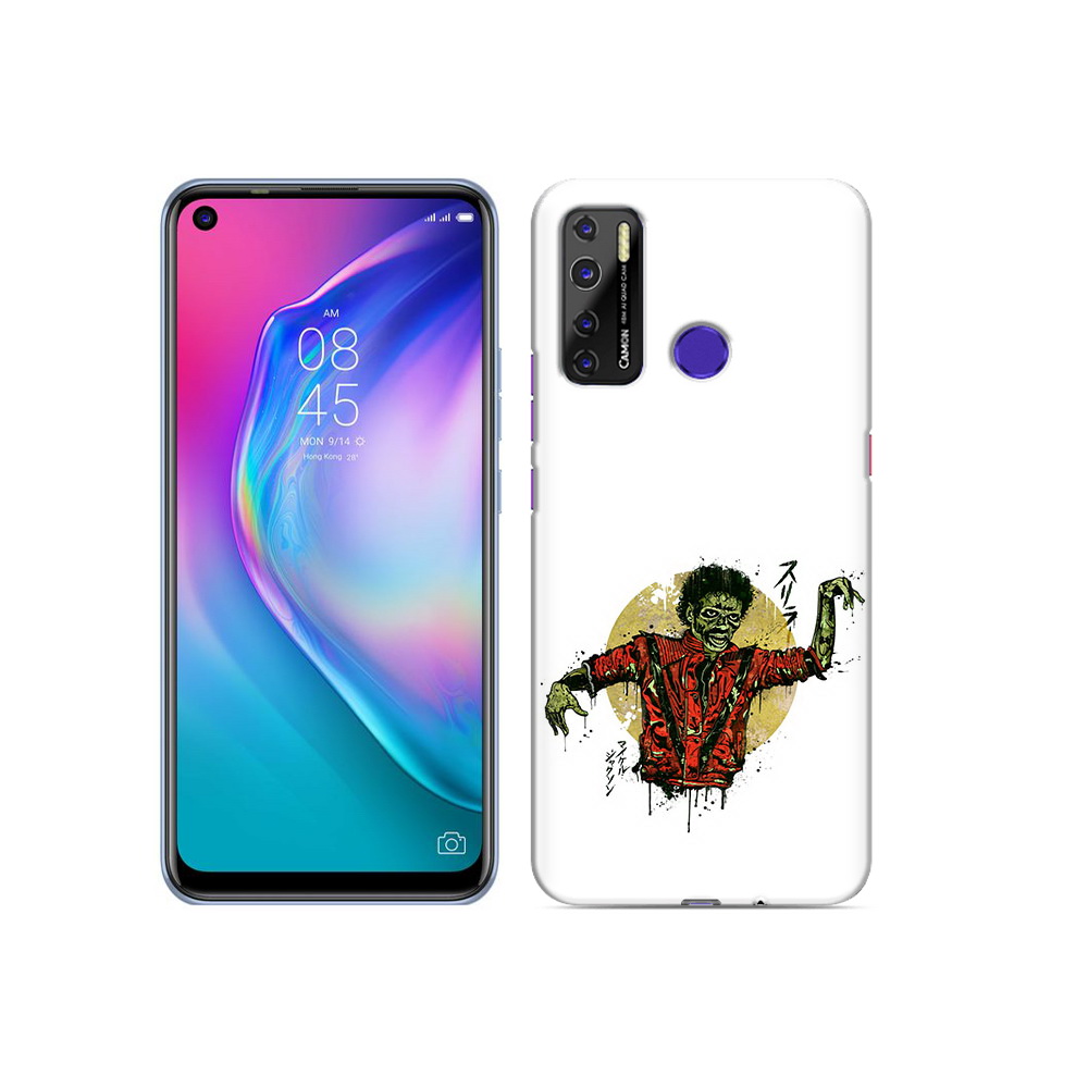 

Чехол MyPads Tocco для Tecno Camon 15 Зомби, Прозрачный, Tocco