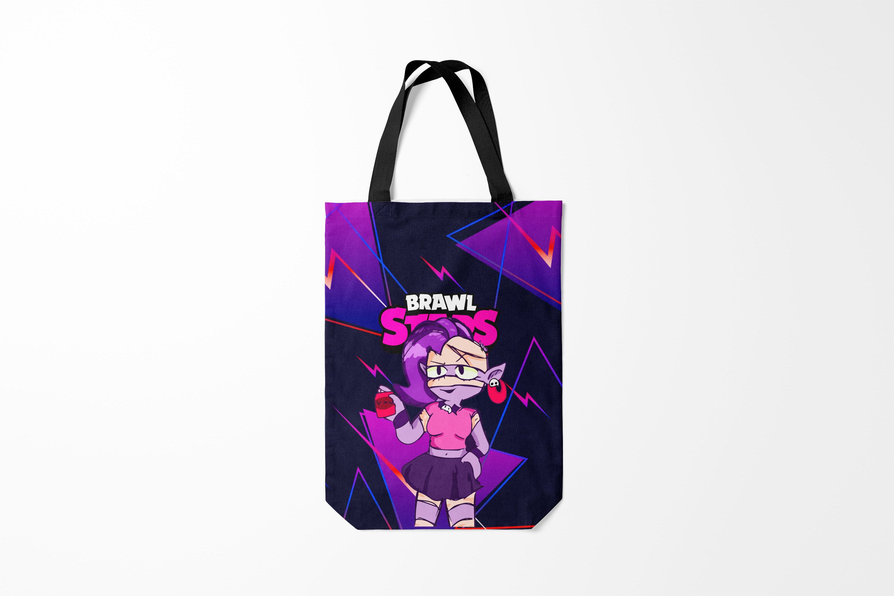 

Сумка шoппер унисекс Burnettie Brawl Stars Emz Эмз,, Brawl Stars Emz Эмз