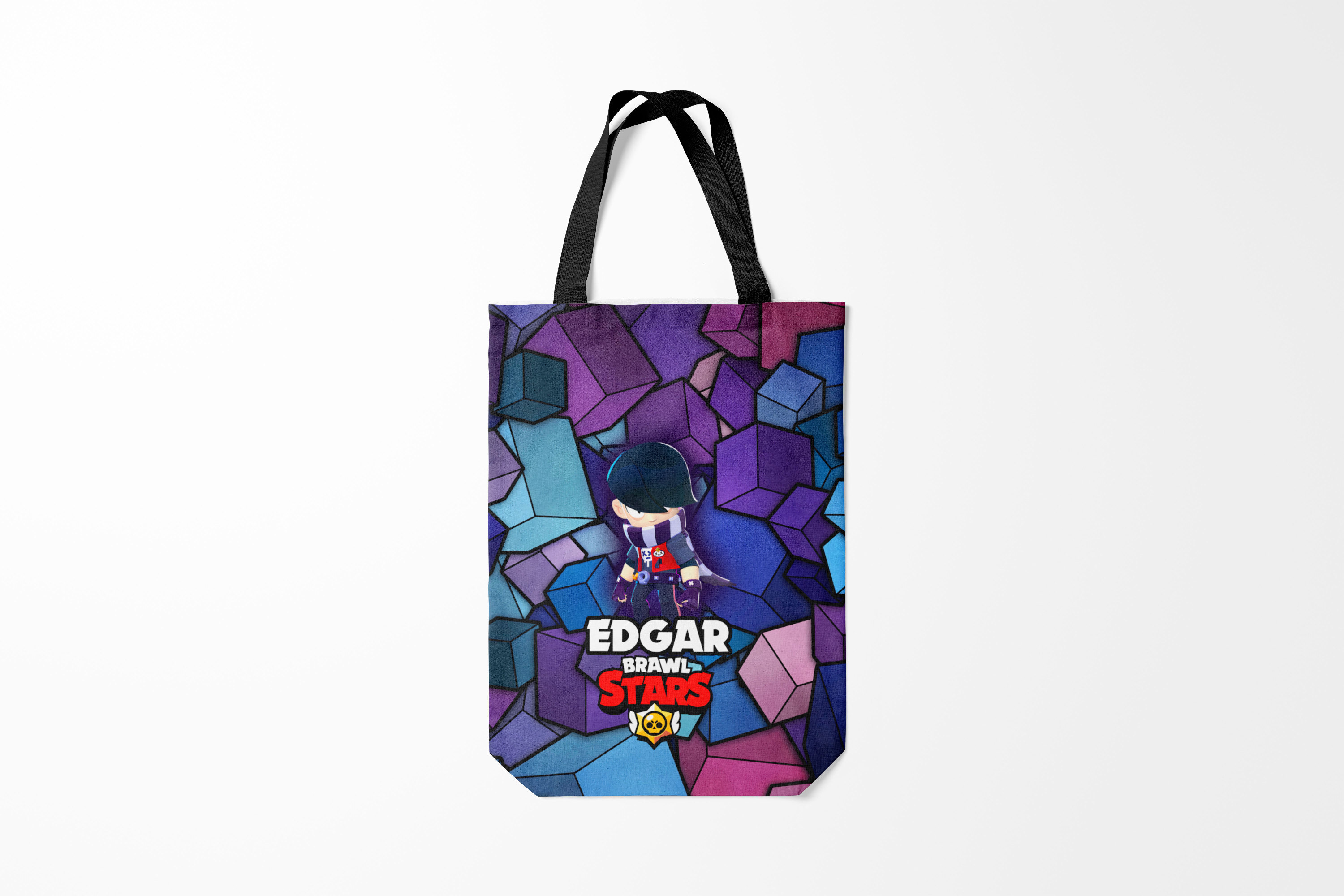 

Сумка шoппер унисекс Burnettie Brawl Stars EDGAR.,, Brawl Stars EDGAR.
