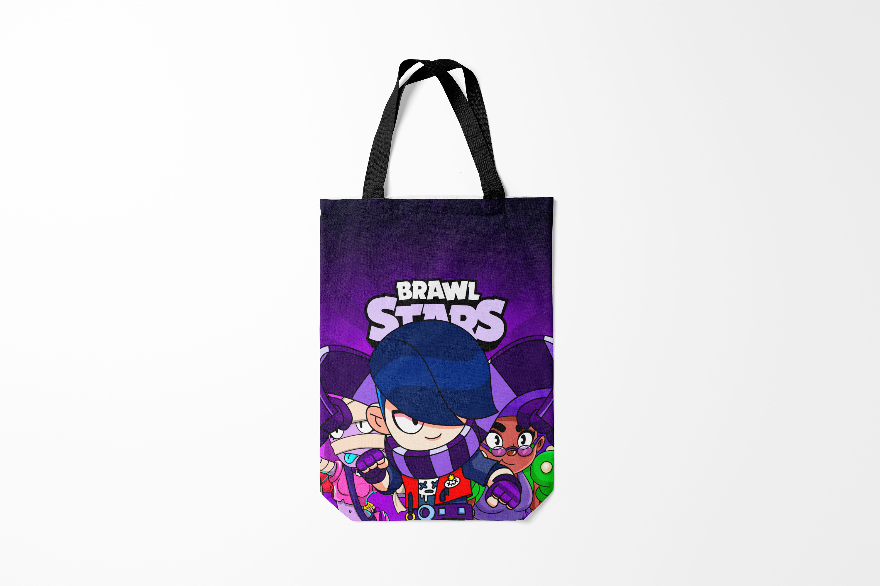 

Сумка шoппер унисекс Burnettie Brawl Stars EDGAR,, Brawl Stars EDGAR