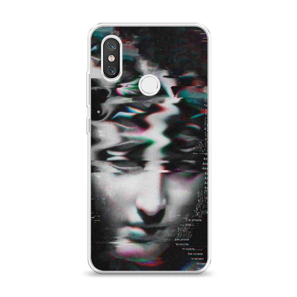 

Чехол Awog на Xiaomi Mi 8 "Glitch Art", Разноцветный, 33550-9