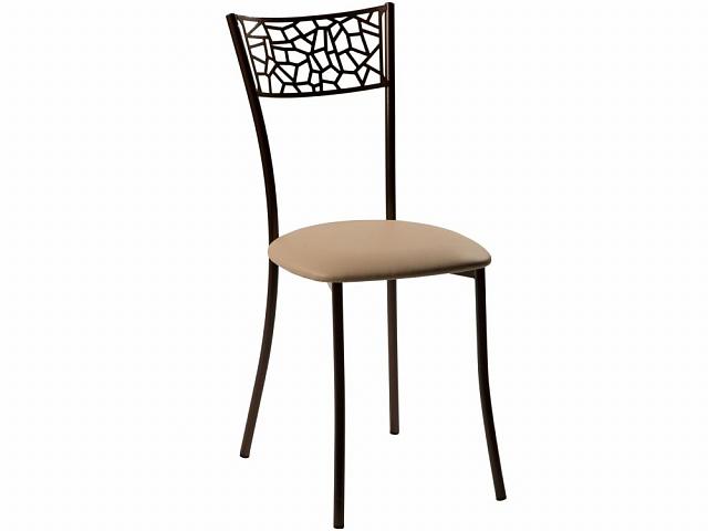 фото Стул древпром кемпер дп2-05 кожзам линкольн беж каркас арабискат