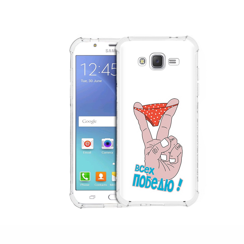 

Чехол MyPads Tocco для Samsung Galaxy J5 (2015) всех победю (PT15272.579.281), Прозрачный, Tocco