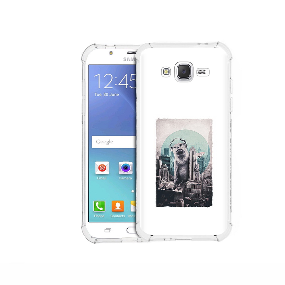 

Чехол MyPads Tocco для Samsung Galaxy J5 (2015) выдра в городе (PT15272.579.283), Прозрачный, Tocco