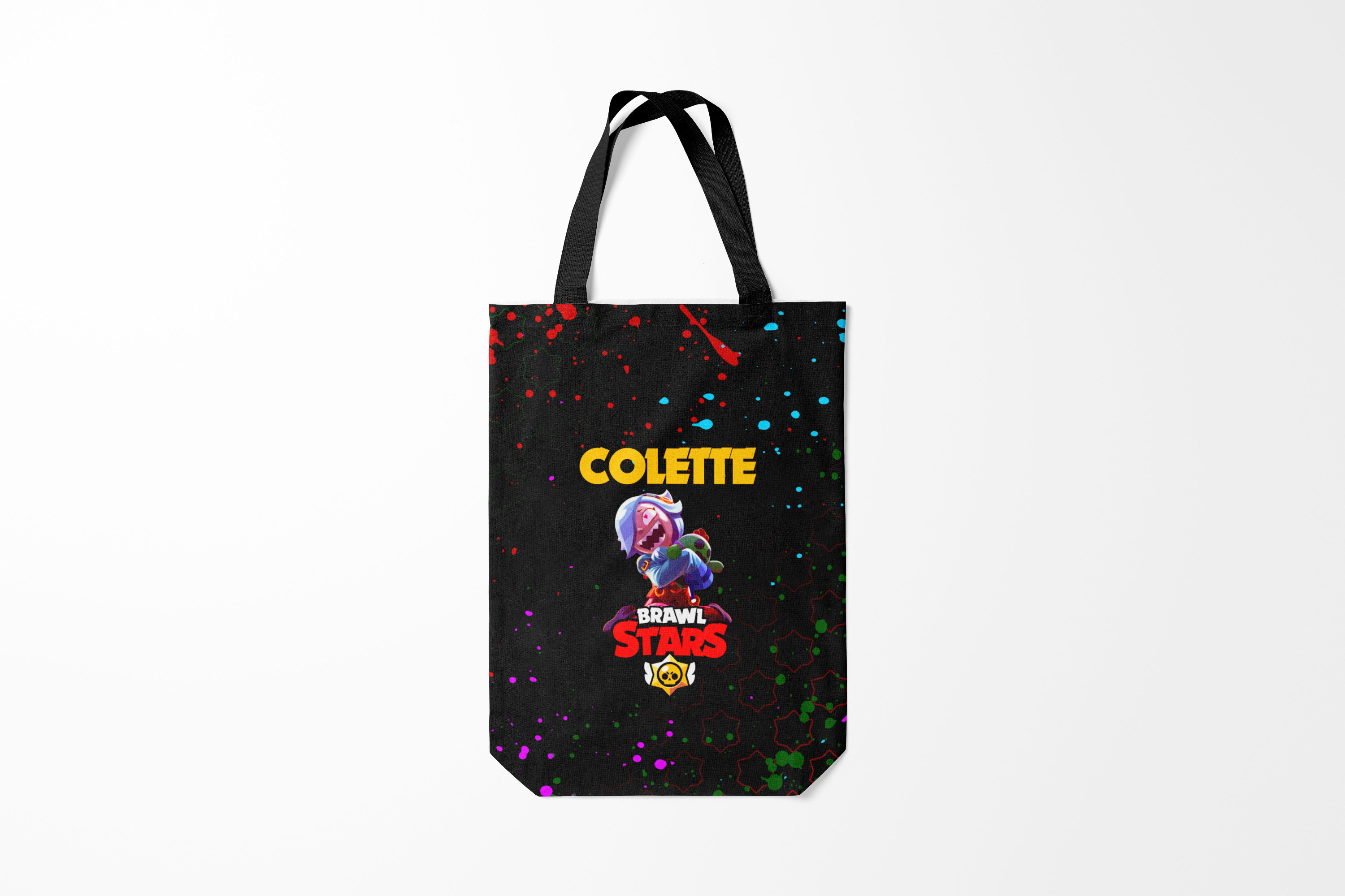 

Сумка шoппер унисекс Burnettie Brawl Stars COLETTE.,, Brawl Stars COLETTE.