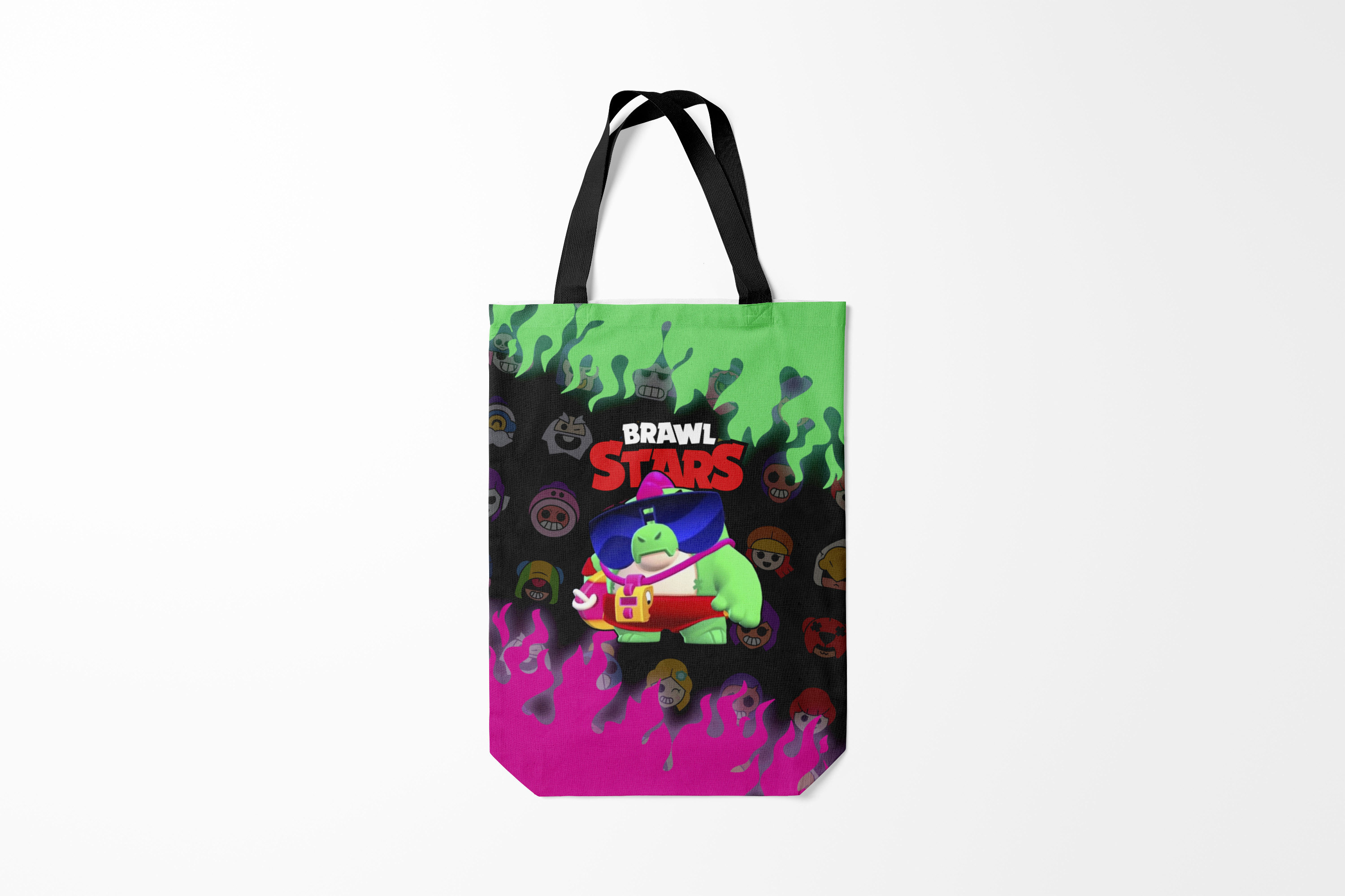 

Сумка шoппер унисекс Burnettie Brawl Stars BUZZ 4,, Brawl Stars BUZZ 4