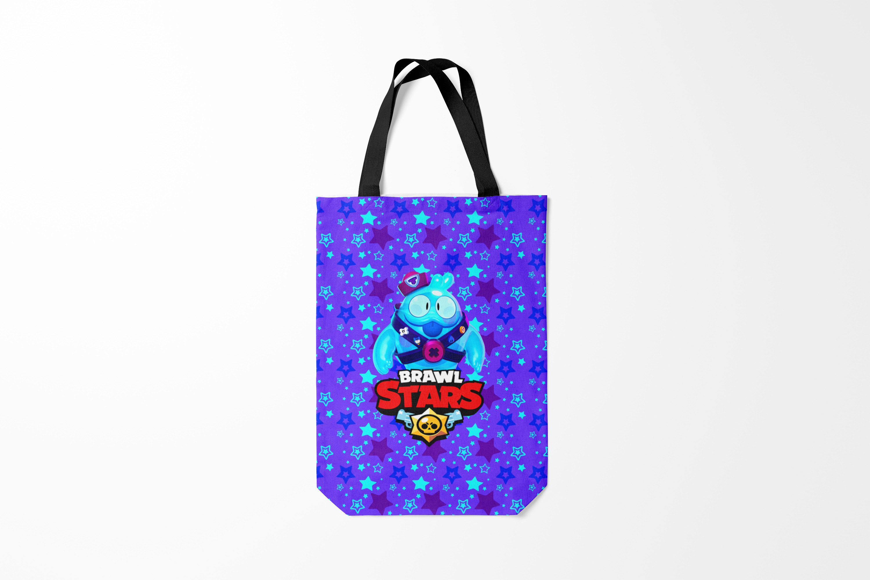 

Сумка шoппер унисекс Burnettie Brawl Stars Blue,, Brawl Stars Blue