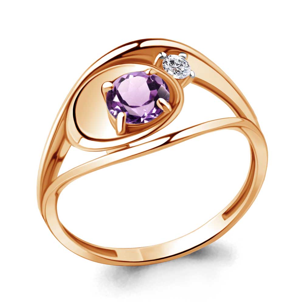 

Кольцо из серебра р. , AQUAMARINE 6944404А_925_з, 6944404А_925_з