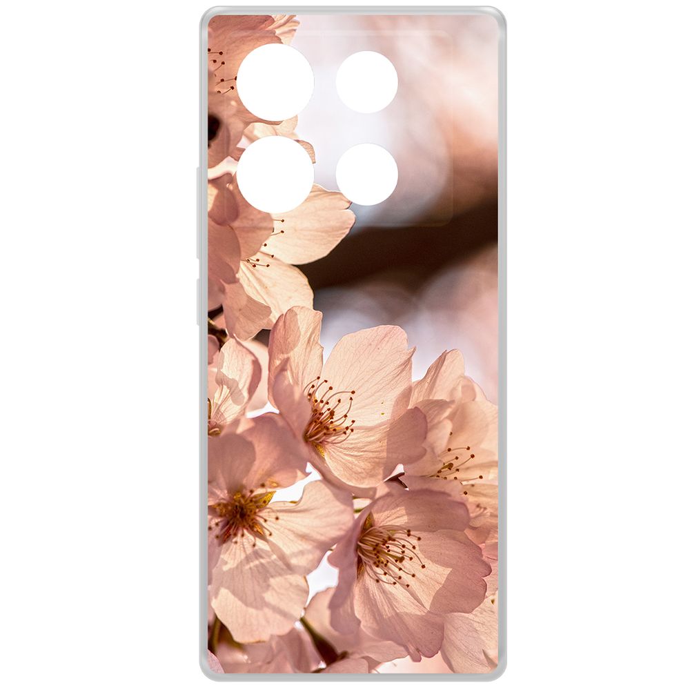 

Чехол-накладка Krutoff Clear Case Ранняя весна для INFINIX Note 40, Прозрачный