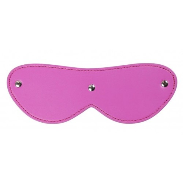 БДСМ маска KISSEXPO ярко-розовая