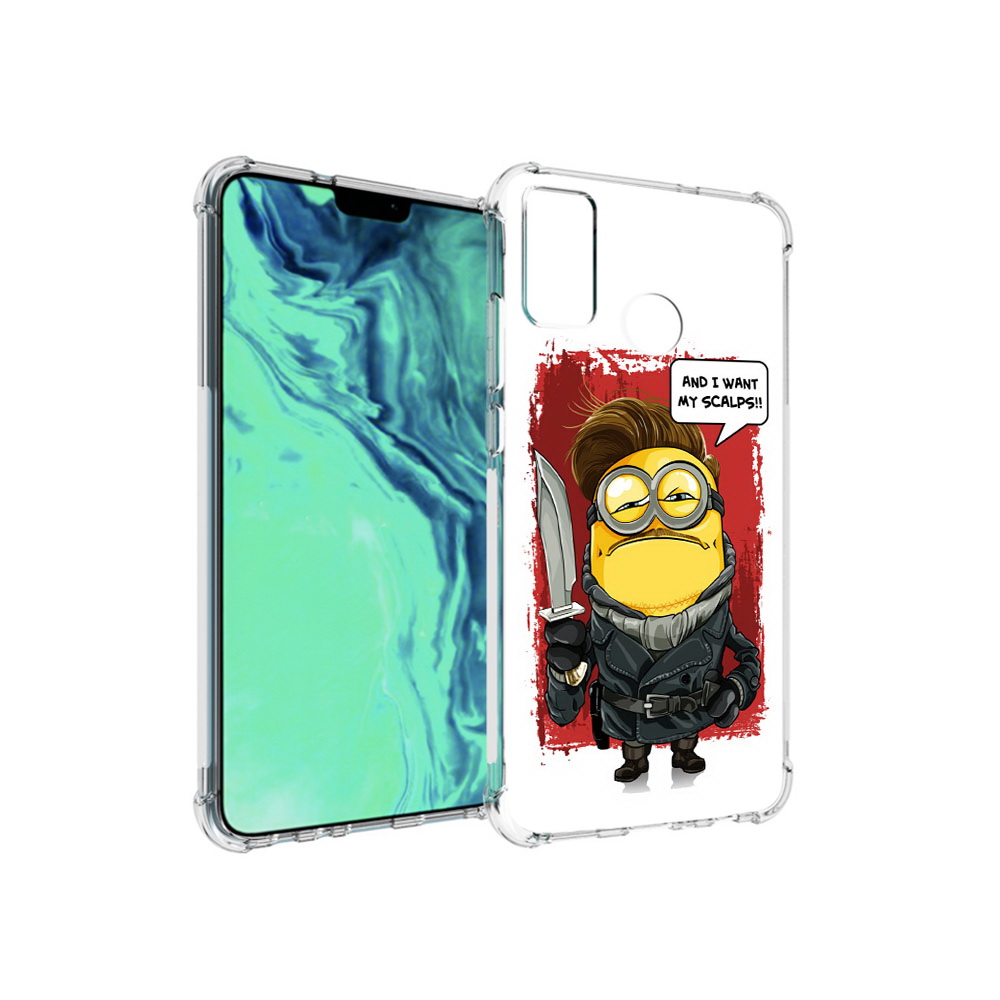 

Чехол MyPads Tocco для Huawei 9X Lite миньон убийца, Прозрачный, Tocco