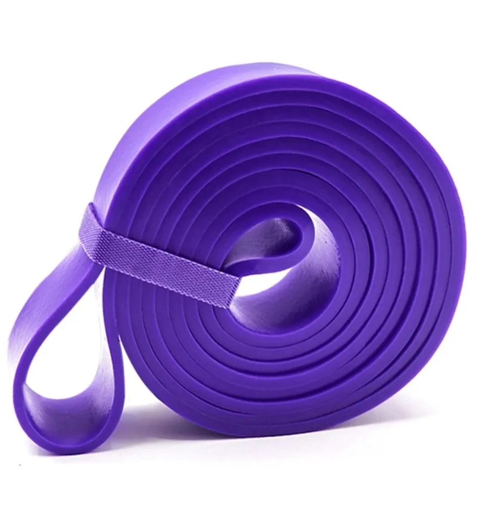 Толстый эластичный эспандер 208 см на 32 кг.