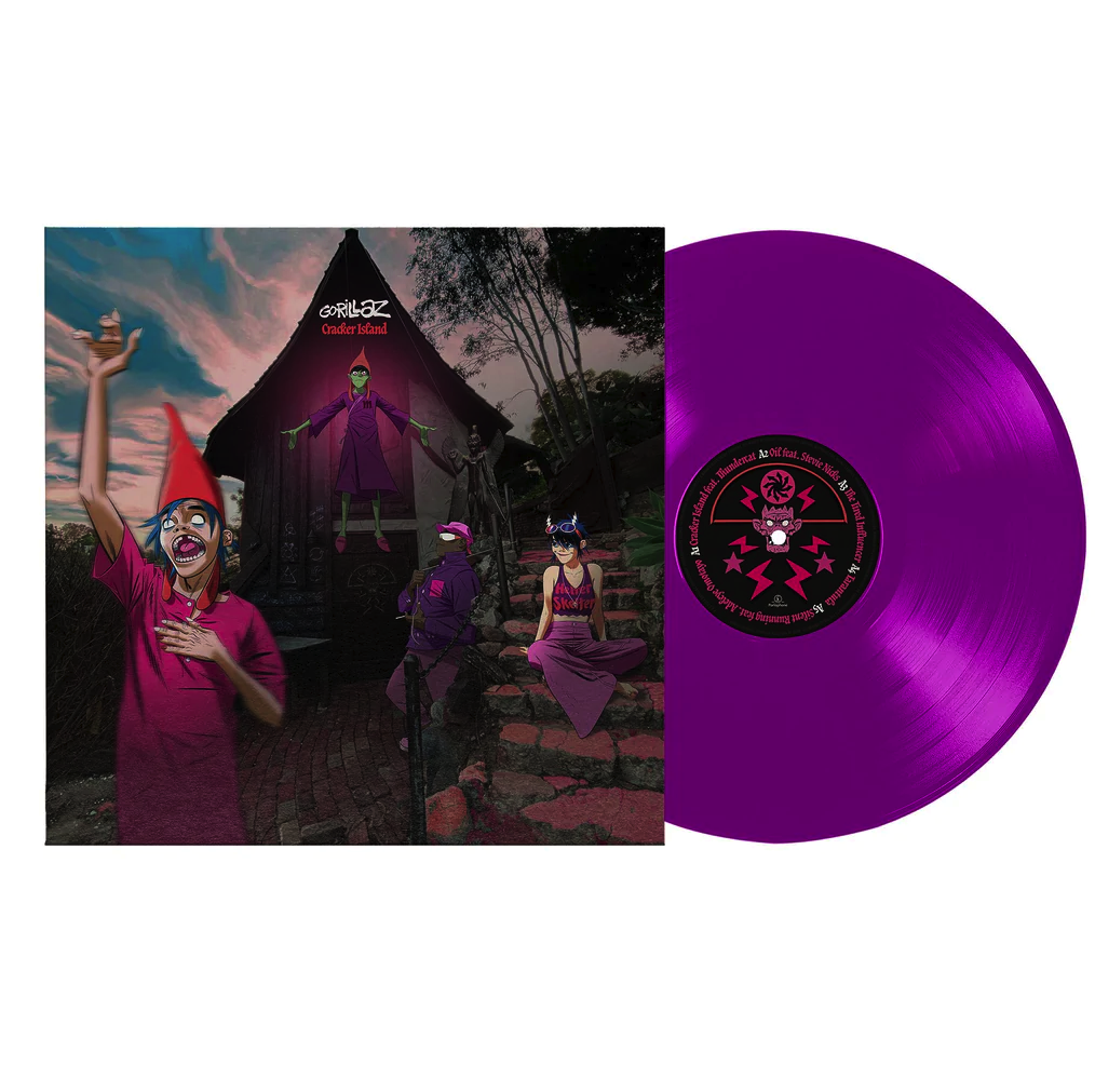 Gorillaz Cracker Island (Neon Purple) (LP)