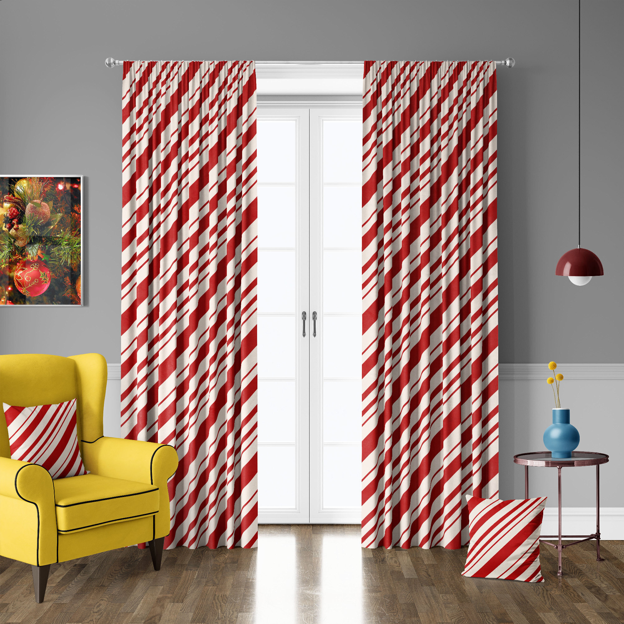 

Фотошторы Fresh Art из ткани габардин 145-260 см 2 шт 3D шторы
