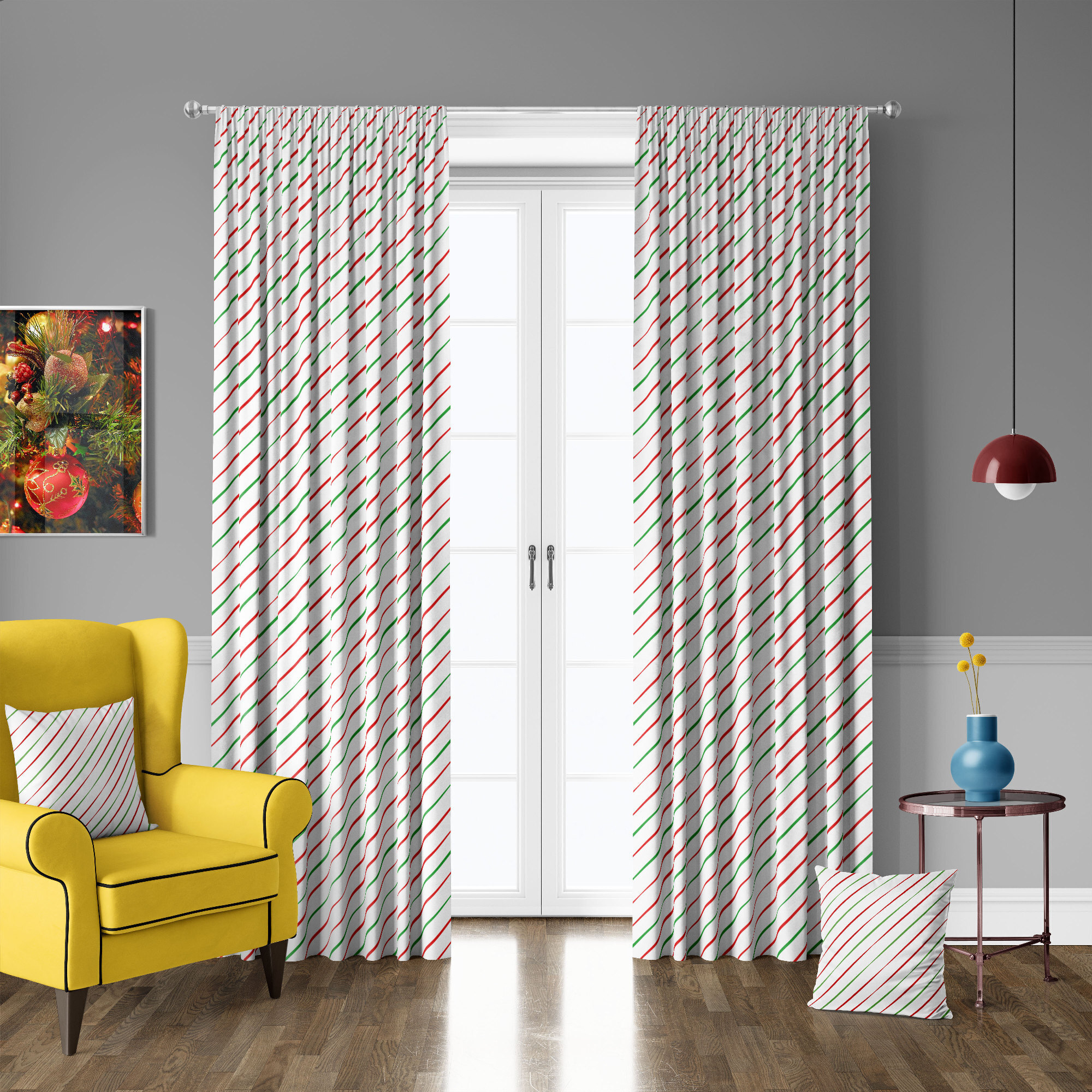 

Фотошторы Fresh Art из ткани габардин 145-260 см 2 шт 3D шторы