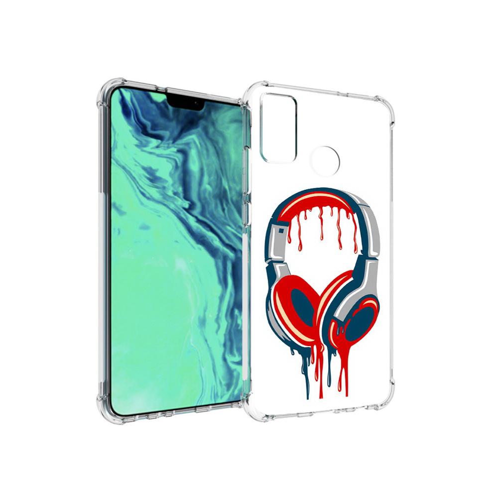 

Чехол MyPads Tocco для Huawei 9X Lite не делай громко, Прозрачный, Tocco