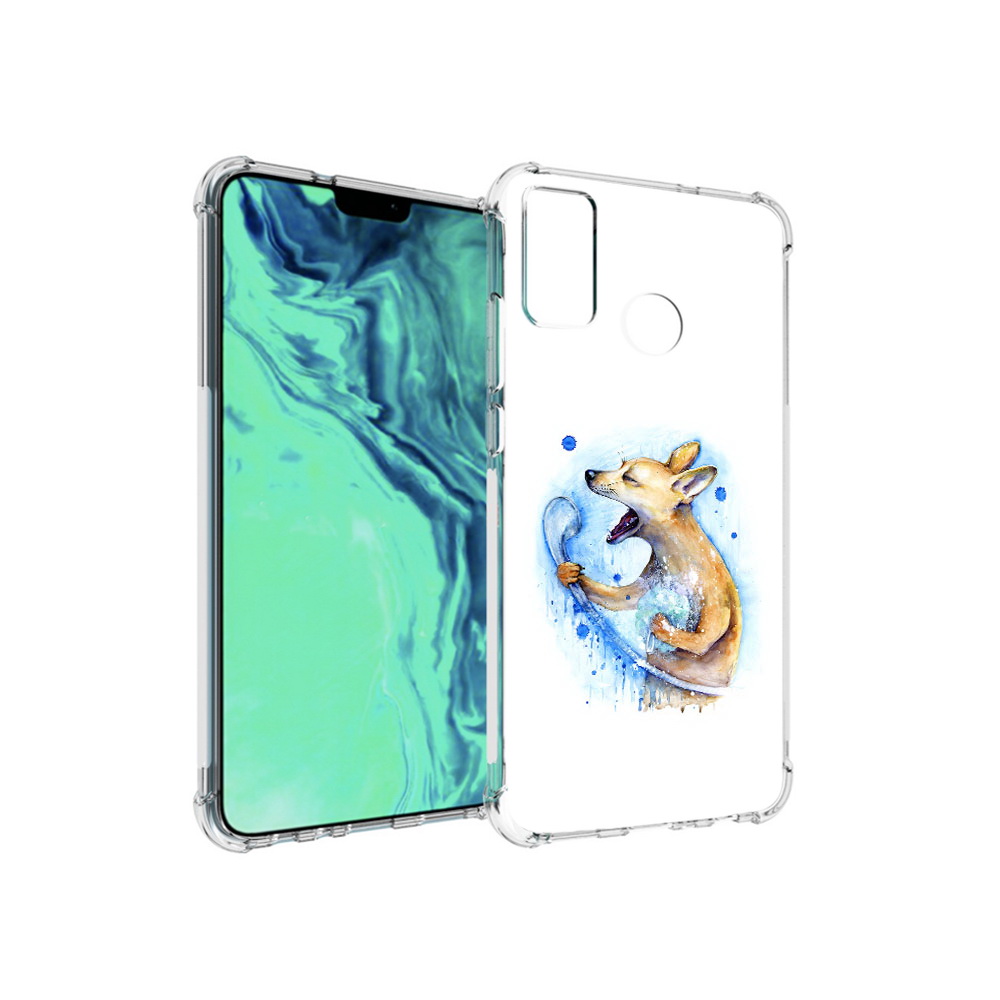 

Чехол MyPads Tocco для Huawei 9X Lite пение в душе, Прозрачный, Tocco