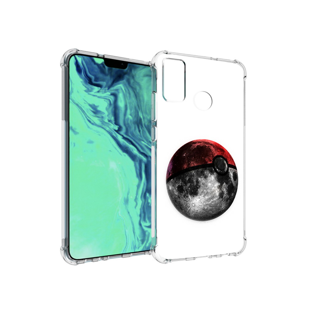 

Чехол MyPads Tocco для Huawei 9X Lite планета покебол, Прозрачный, Tocco