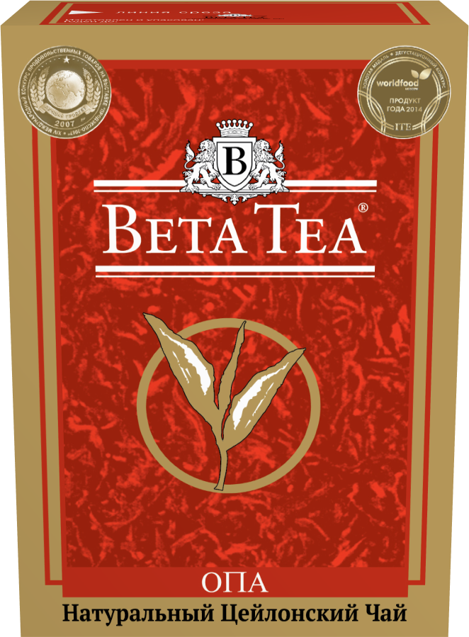 фото Чай beta tea opa черный, крупнолистовой, 100 г